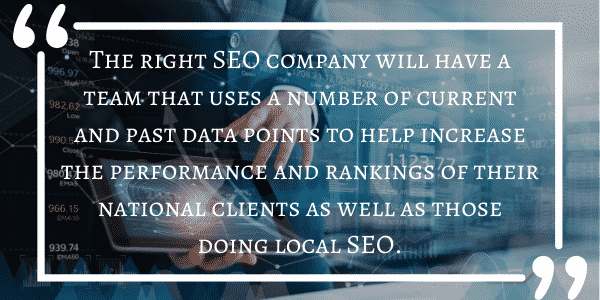 seo agency data