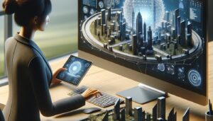 Professional Digital Marketing featured image visually representing "Beyond SEO: Mastering Generative Engine Optimization (GEO) for AI Search Success" through symbolic imagery and modern design elements, no text overlay