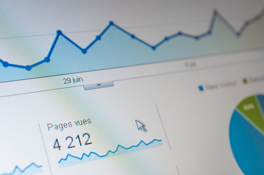 Visualizing digital marketing concepts, possibly with upward trending graphs.