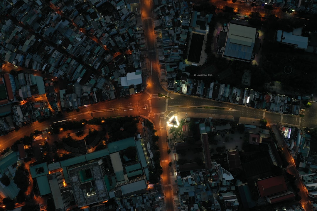 Digital map screen showing local search visibility