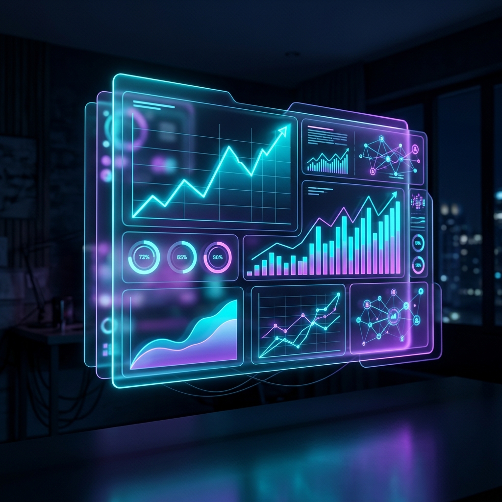 PPC analytics dashboard with conversion data